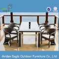 Wholesale Patio Wicker Muwebles Leisure Dining Set